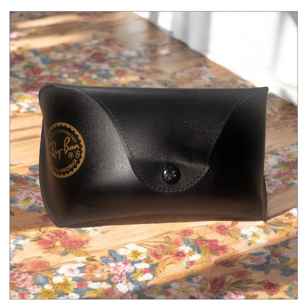 Rayban Leather Sunglass Case/Storage -NWOT